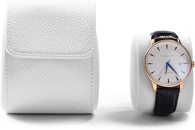 Oirlv Luxury Leather Travel Watch Case Portable Jewelry Watch Storage Roll - Image 5