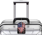 2 Pack American Flag Luggage Tags - Image 5