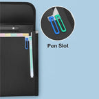 2 Pack Extra Large Legal Size/Foolscap 12 Pockets Accordion File Organizer - Image 6