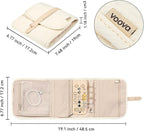 Voova Travel Jewelry Holder Organizer Case, Small Jewelry Storage Bag - Image 5