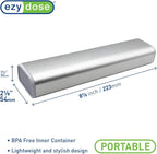 EZY DOSE Slide Pill Organizer, Stylish Medication Storage Case - Image 3