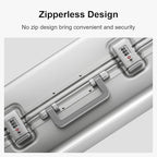 LEVEL8 Gibraltar Carry on Luggage, 20 Inch Aluminum Zipperless Luggages Airline - Image 4