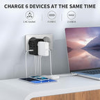 EPICKA Universal Travel Adapter, GaN International Plug Adapter - Image 4