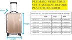 Clear PVC Suitcase Cover Protectors- Thickened Waterproof Luggage Covers - Image 6