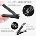 High Precision Stainless Steel Nail Clippers Set - Image 3