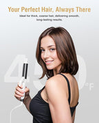 Europe Travel Curling Iron Mini: Dual Voltage Curling Iron for Traveling - Mini Travel Curling Irons 1 Inch with US Plug,Black 450℉ for Thick/Coarse Short Hair