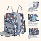 BabbleRoo Diaper Bag Backpack - Image 4