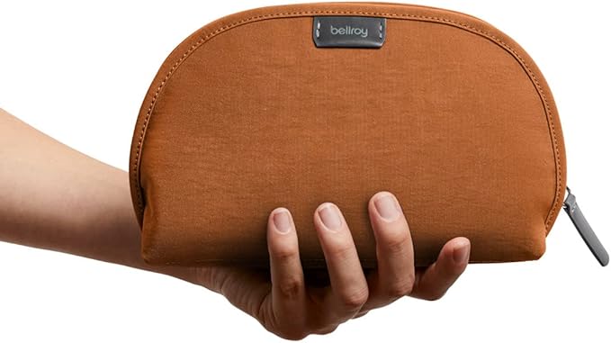 Bellroy Classic Pouch, Everyday kit, Leather and Woven Fabric - Image 5