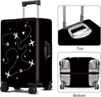 Luggage Cover Washable Suitcase Protector Anti-Scratch, Stretchable Fit - Image 3