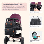 BabbleRoo Diaper Bag Backpack - Image 7