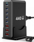 440W Fast Charging 8 Port USB C Charger Block, USB-C Charger Adapter by Unknown