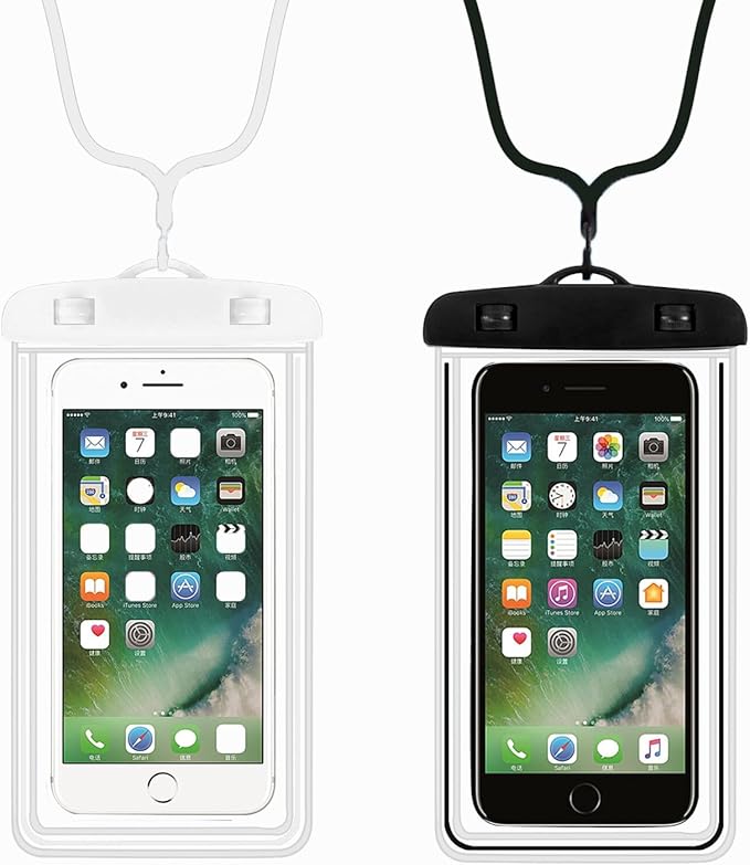 2-Pack Waterproof Phone Pouch，Waterproof Phone Case by Unknown