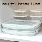 Extra Large Collapsible Silicone Food Storage Containers - Image 2