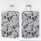Travelkin Luggage Covers For Suitcase Tsa Approved Suitcase Cover Protector (Hydrangea / M)