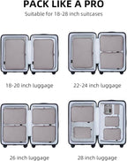 6 Set Compression Packing Cubes - Image 8
