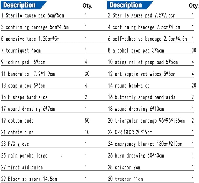 First Aid Kit EMT Medical IFAK Pouch, Molle Tactical Med Emergency Trauma Bag - Image 3