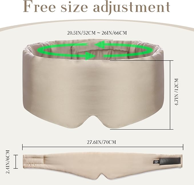100% Mulberry Silk Sleep Mask Eye Mask - Image 5