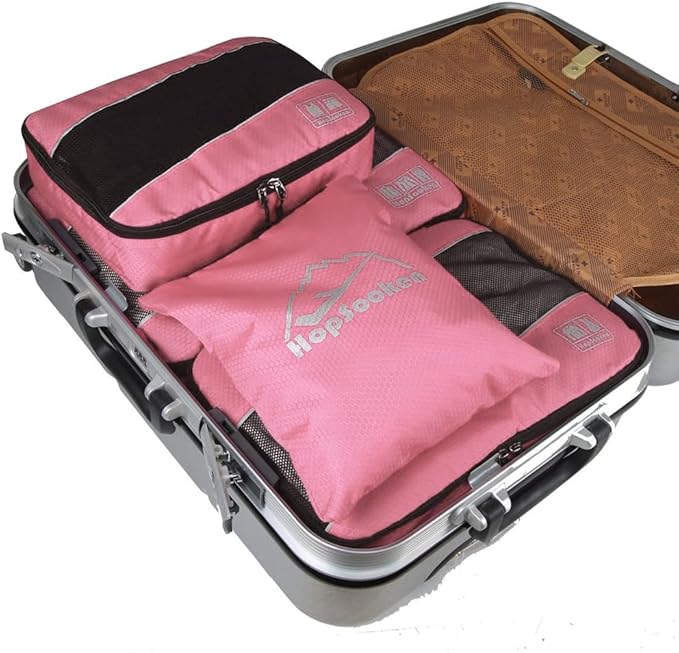 5 Set Packing Cubes for Travel Large Suitcase Luggage Organizer Bags Travel - Image 5