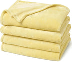 PHF Ultra Soft Fleece Blanket Queen Size, No Shed No Pilling Luxury Plush Cozy by PHF