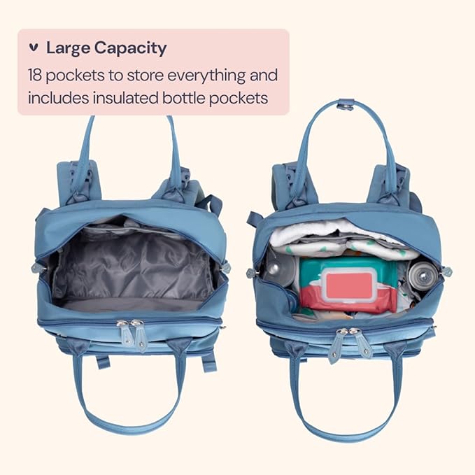 BabbleRoo Diaper Bag Backpack - Image 4