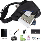 mixi Sling Bag Men Backpack Unisex One Shoulder Bag Hiking Travel Backpack - Image 3