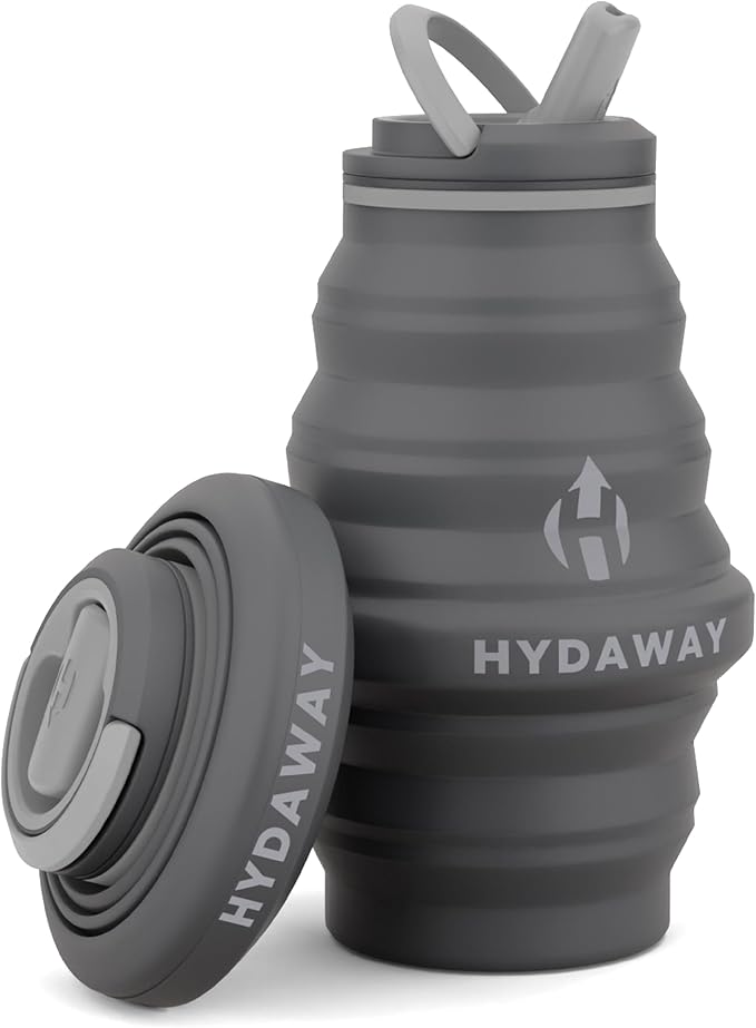 HYDAWAY 17oz Collapsible Water Bottle by HYDAWAY