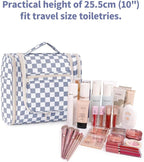Narwey Checked Hanging Travel Toiletry Bag - Image 3