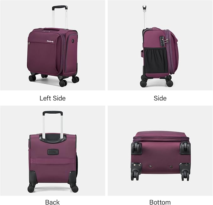 Hanke 16 Inch Underseat Carry On Luggage - Image 10