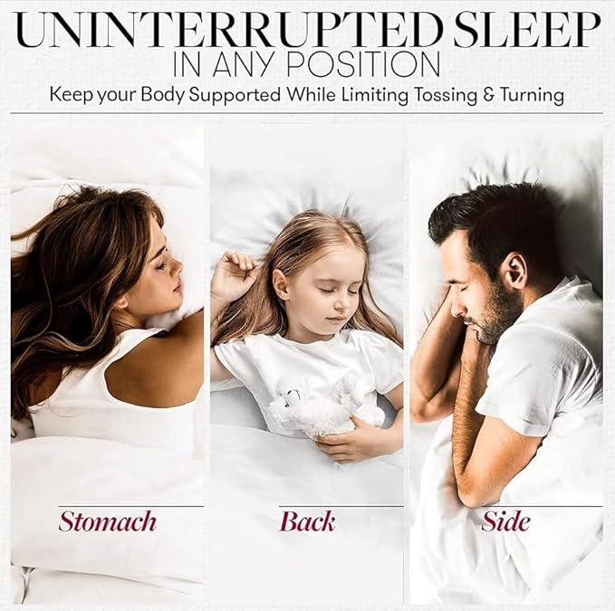 Beckham Hotel Collection Bed Pillows Standard/Queen Size Set of 2 - Image 12
