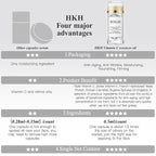 Triple Vitamin C Dark Spots Correction Capsules Serum For Face,Camellia VE Anti-Aging Essence For Women To Tighten Sagging Skin And Reduce Fine Lines Niacinamide serum For Women