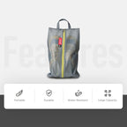 pack all Shoe Bag for Travel, Water-Resistant Shoe Pouch for Gym, - Image 3