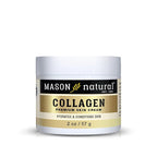 MASON NATURAL Collagen Premium Skin Cream - Anti Aging Face and Body Moisturizer, Intense Skin Hydration and Firmness, Pear Scent, Paraben Free, 2 OZ