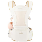 Bebamour Baby Carrier with Hip Seat, All-Position Breathable Mesh Hip Seat & by Bebamour