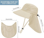 Sun Hat for Men Women with Neck Flap, UPF 50+ UV Protective Hiking Fishing Hats - Image 5