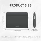 RAINYEAR Laptop Sleeve Case 13.3 Inch, Protective Portable Case - Image 5