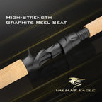KastKing Valiant Eagle Passage Travel Fishing Rods, 4 & 6 Pc Pack Rods - Image 4