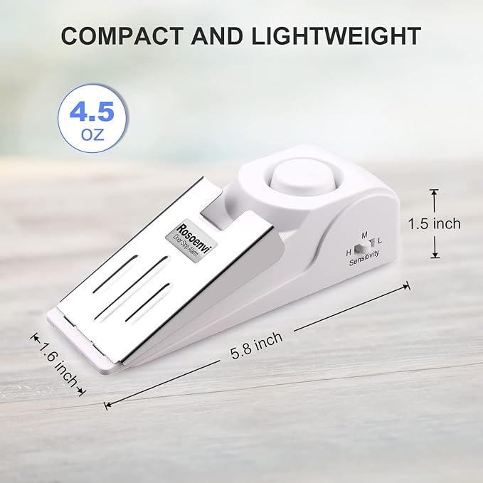 2 Pack Door Stop Alarm, Door Stopper - Image 3