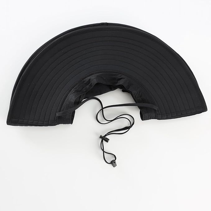 Home Prefer UPF50+ Mens Sun Hat Wide Brim Fishing Hat Foldable Large Brim UV - Image 9