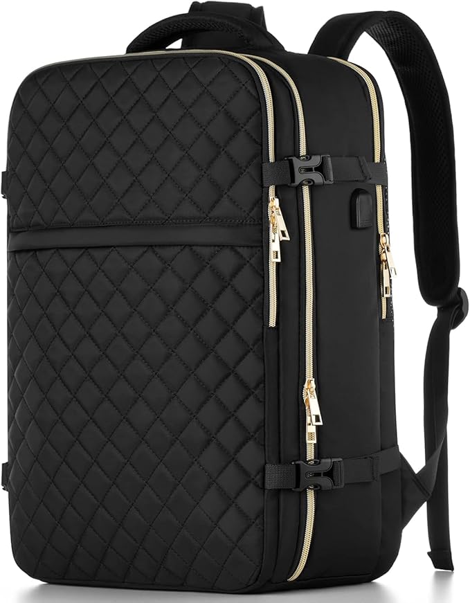 MOMUVO Large Travel Backpack Women, Flight Approved Carry On Backpack, Water by MOMUVOOFFICIAL