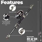 DaddyGoFish Kids Fishing Pole - Image 3