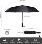 46 Inch Compact Umbrellas for Rain - Image 6