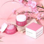 Pink Collagen Jelly Cream,PDRN(Sodium DNA)+ 5% Niacinamide,Gentle Moisturizer Hydrating Brightening Anti-Wrinkle Improve Fine Lines & Rough Texture For Face