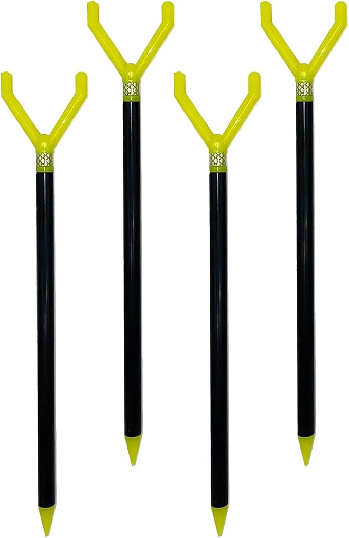 Fishin’ Stix Trident Telescoping Fishing Rod Holders – Extendable 12"–30" by FishinStix