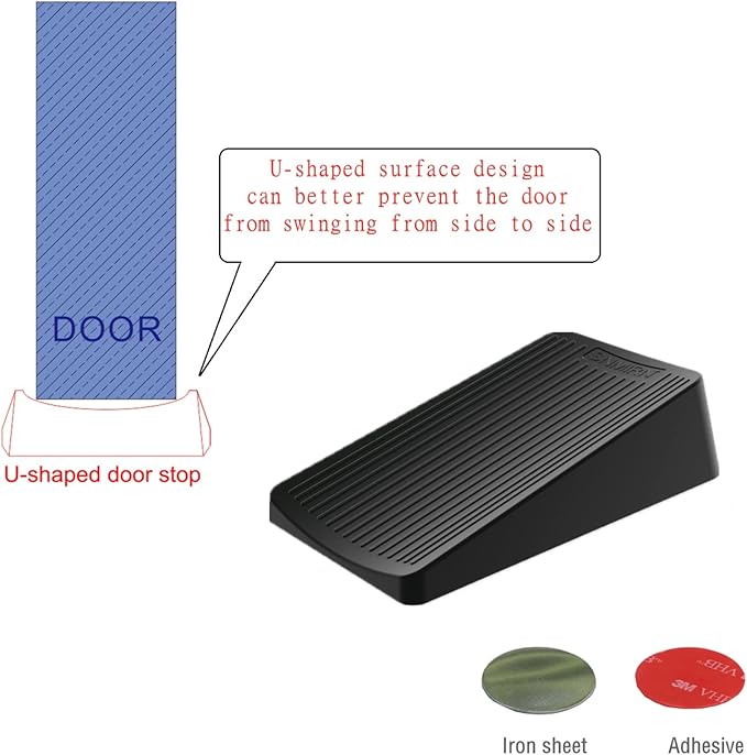 Premium Rubber Door Stop - Image 2