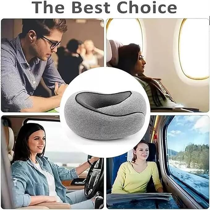 Travel Pillow, Travel Neck Pillow, 360 Degree Comfort and Breathability - Image 7