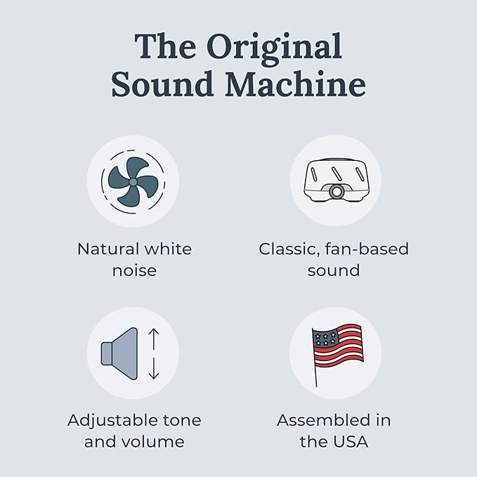 Yogasleep Dohm & Travel Case The Original White Noise Machine - Image 2