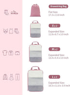 ECOHUB 6 Set Compression Packing Cubes, Gifts - Image 4