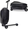 20" Scooter Suitcase for Kids, 2-in-1 Ride On Luggage by GHSY