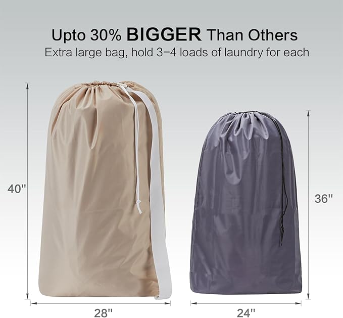 HOMEST XL Nylon Laundry Bag - Image 3