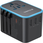 Universal Travel Adapter, VINTAR 35.5W International Power Adapter by VINTAR